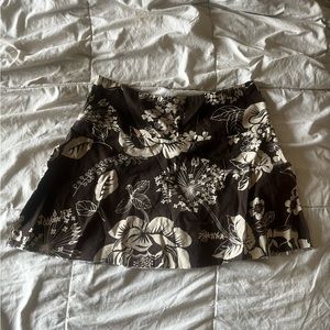 Floral Mini Skirt
